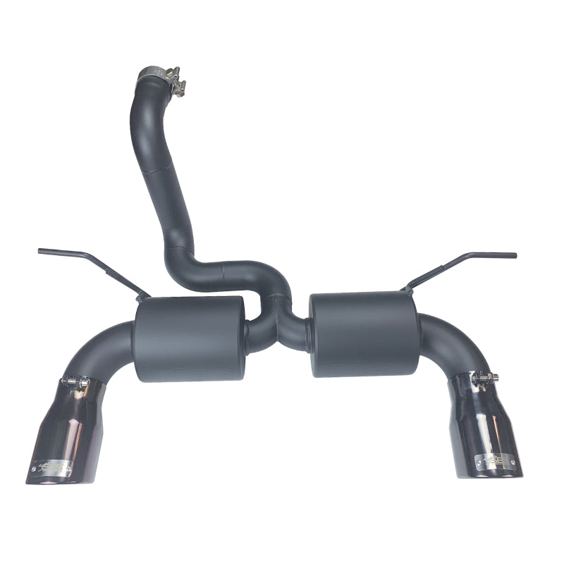 Injen 18-20 Jeep Wrangler JL L4-2.0L Turbo / V6-3.6L SS Axle-back Exhaust - Black - eliteracefab.com