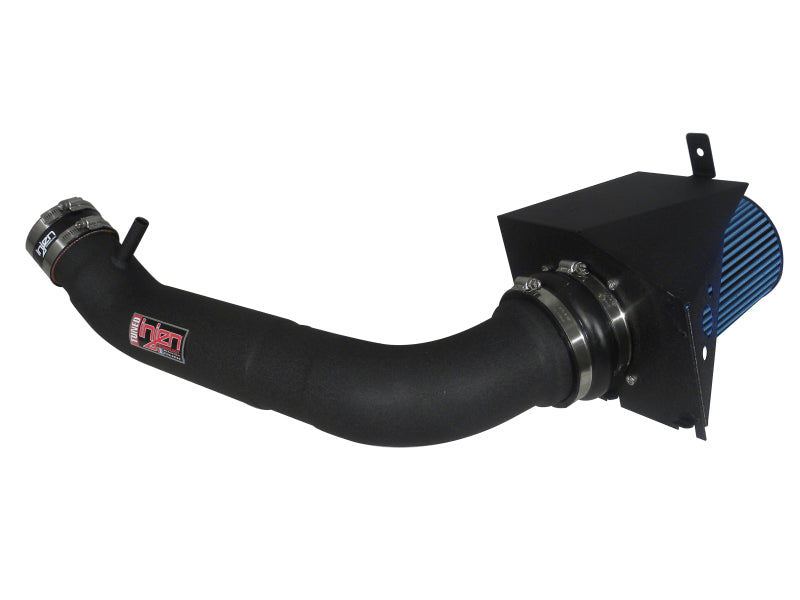 Injen 09-10 Ford F-150 2 valve V8 4.6L Wrinkle Black Power-Flow Air Intake System - eliteracefab.com