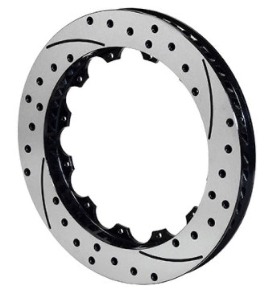 Wilwood Rotor-SRP48 SPC-37-LH-BLK-Drill 13.00 x 1.10 - 12 on 7.00in Wilwood