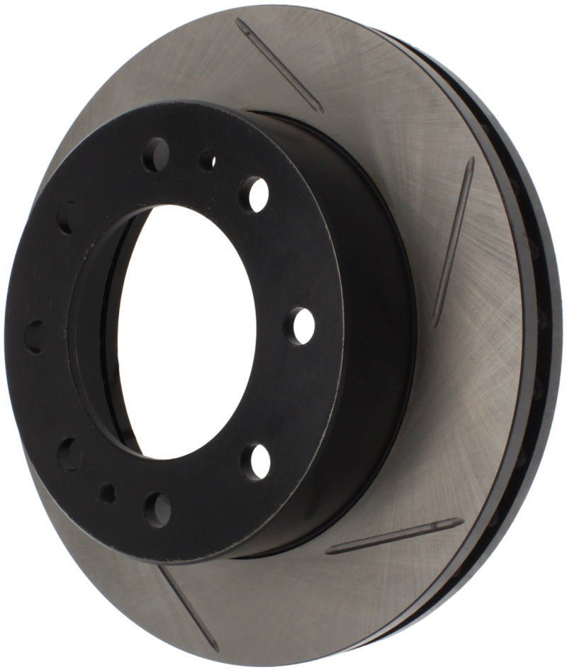 StopTech Power Slot 02-04 Avalance 2500 w/ 2in Raise Front Right Slotted Rotor Stoptech