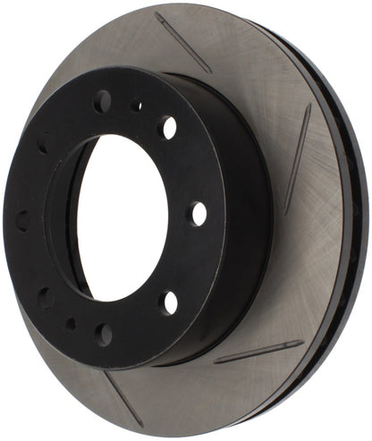 StopTech Power Slot 02-04 Avalance 2500 w/ 2in Raise Front Right Slotted Rotor Stoptech