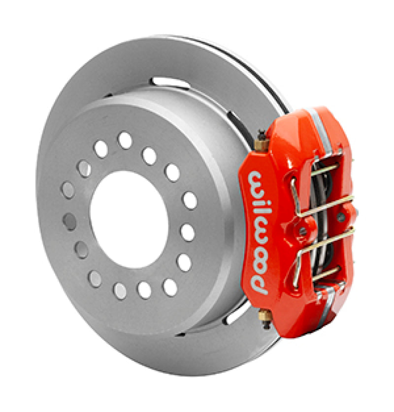 Wilwood Dynapro Low-Profile 11.00in P-Brake Kit Dust Seal 2.36in Offset - Red Wilwood