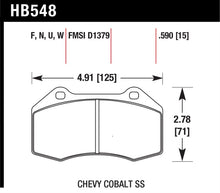 Load image into Gallery viewer, Hawk Renault Clio / Cobalt SS HPS Street Front Brake Pads - eliteracefab.com