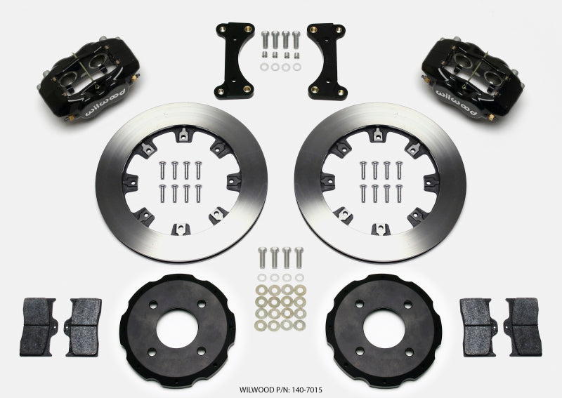 Wilwood Forged Dynalite Front Hat Kit 12.19in 2002 Mitsubishi Lancer Wilwood