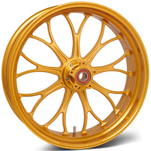 Load image into Gallery viewer, Performance Machine 21x3.5 Forged Wheel Revolution  - Gold Ano