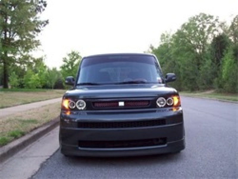 Spyder Scion XB 03-07 Projector Headlights LED Halo Black High H1 Low 9006 PRO-YD-TSXB03-HL-BK - eliteracefab.com