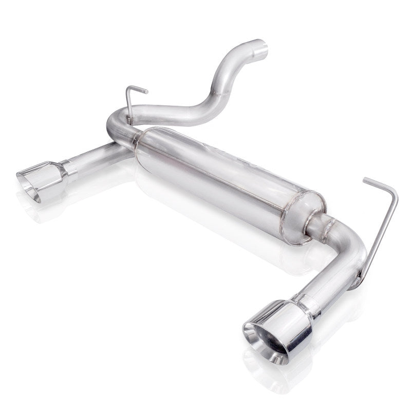 Stainless Works 2018+ Jeep Wrangler JL 304SS Factory Connect 2.5in Axle Back Exhaust System Stainless Works