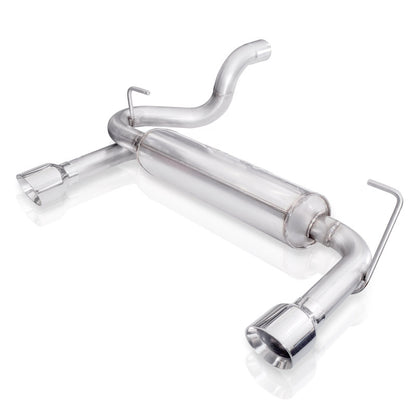 Stainless Works 2018+ Jeep Wrangler JL 304SS Factory Connect 2.5in Axle Back Exhaust System Stainless Works