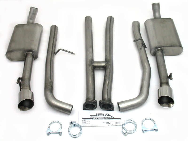 JBA 05-06 Pontiac GTO 6.0L 409SS Dual Rear Exit Cat-Back Exhaust JBA