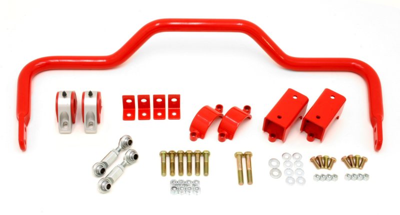 BMR 64-72 A-Body w/ 3.25in Axles Rear Solid 1.375in Xtreme Anti-Roll Bar Kit - Red