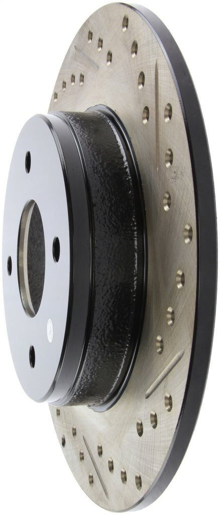 StopTech Slotted & Drilled Sport Brake Rotor - eliteracefab.com