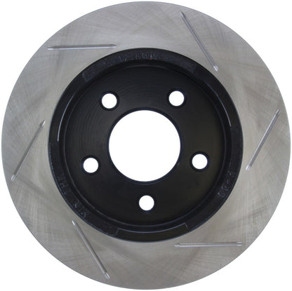 StopTech Power Slot 94-02 Mustang (Excl Cobra) / 03-04 Mustang Base/GT Rear Right Slotted Rotor Stoptech