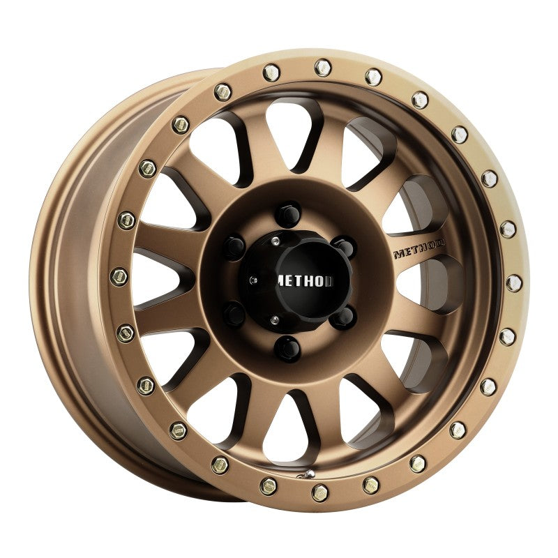 Method MR304 Double Standard 17x8.5 0mm Offset 6x135 94mm CB Method Bronze Wheel - eliteracefab.com