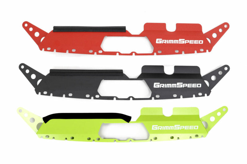 GrimmSpeed 15+ Subaru WRX/STI Radiator Shroud - Black - eliteracefab.com