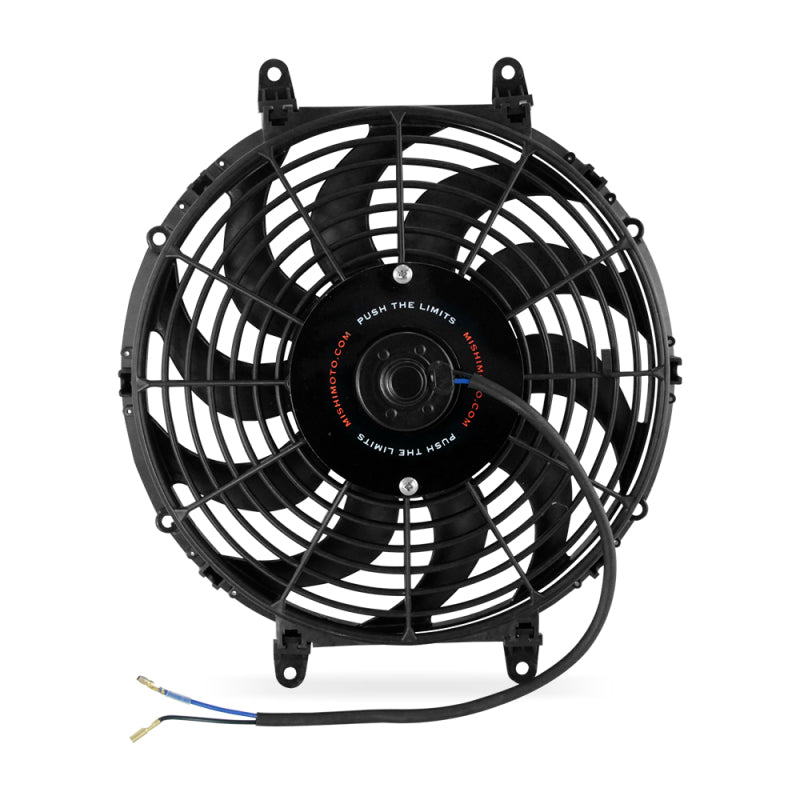 Mishimoto 12 Inch Curved Blade Electrical Fan - eliteracefab.com