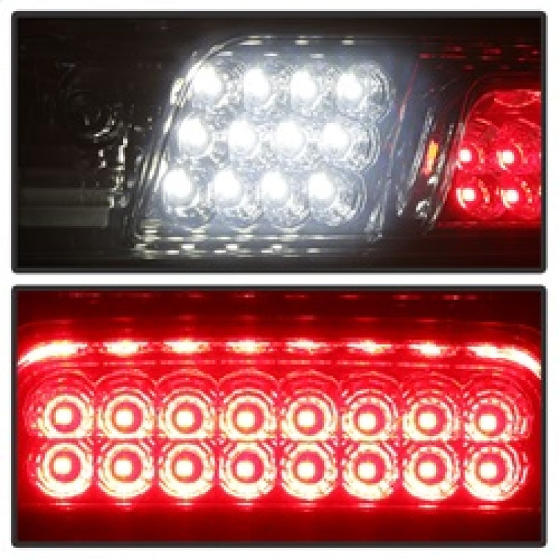 xTune 14-16 Chevrolet Silverado 1500 LED 3rd Brake Light - Smoke (BKL-CSIL14-LED-SM) - eliteracefab.com