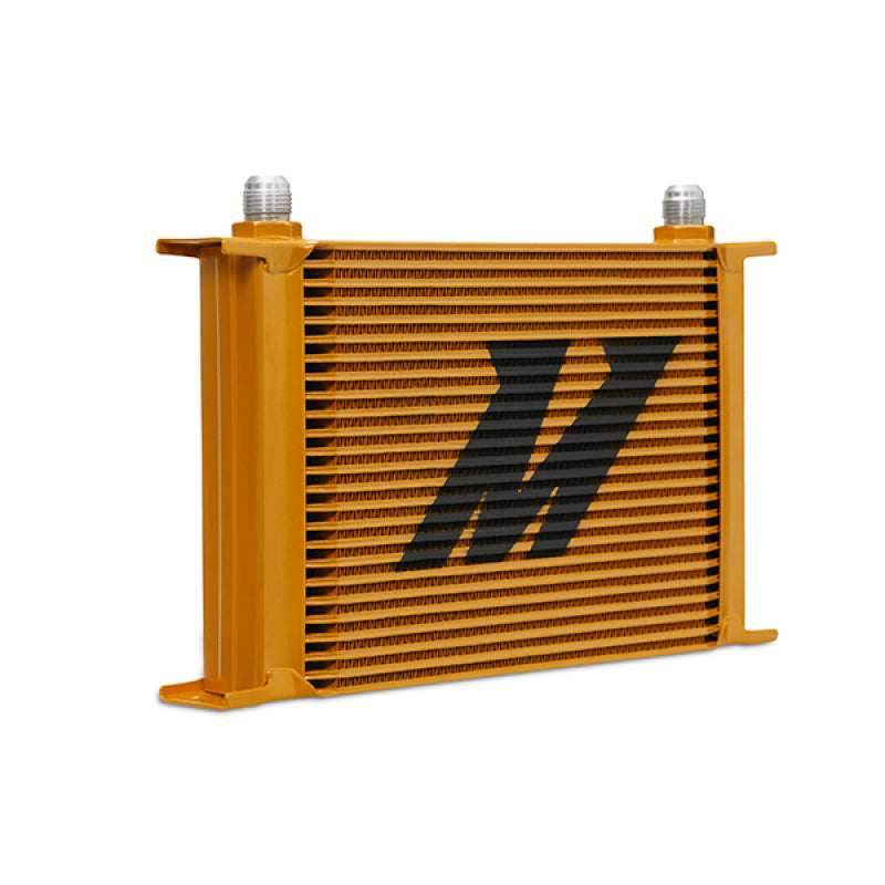 Mishimoto Universal 25-Row Oil Cooler - Gold - eliteracefab.com