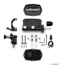 Load image into Gallery viewer, Wilwood Compact Tandem M/C - 15/16in Bore w/RH Bracket and Valve (Pushrod) - Black Wilwood