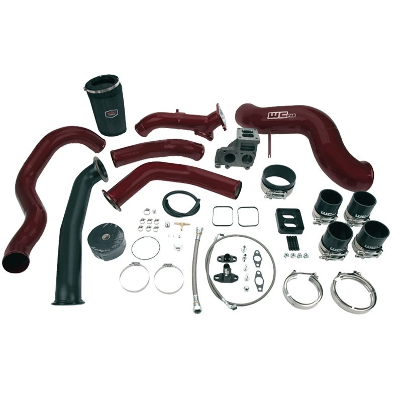 Wehrli 01-04 Chevrolet 6.6L LB7 Duramax S400 Turbo Install Kit (No Turbo) - Grape Frost