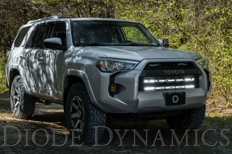 Diode Dynamics 14-19 Toyota 4Runner SS30 (Single) Stealth Lightbar Kit - Amber Combo