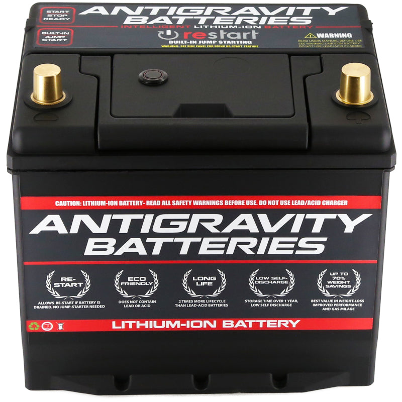 Antigravity Q85/Group 35 Lithium Car Battery w/Re-Start - eliteracefab.com