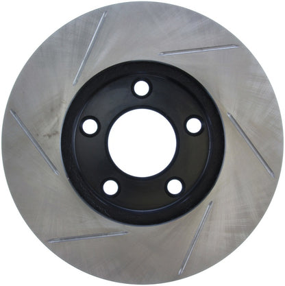 StopTech Power Slot 94-02 Mustang (Excl Cobra) / 03-04 Mustang Base/GT Front Left Slotted Rotor Stoptech