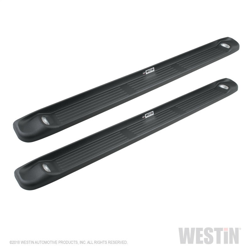 Westin Molded Step Board Unlighted 72 in - Black - eliteracefab.com