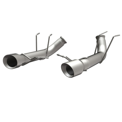 MagnaFlow 13 Ford Mustang Dual Split Rear Exit Stainless Axle-Back Cat Back Exhaust (Competition) Magnaflow
