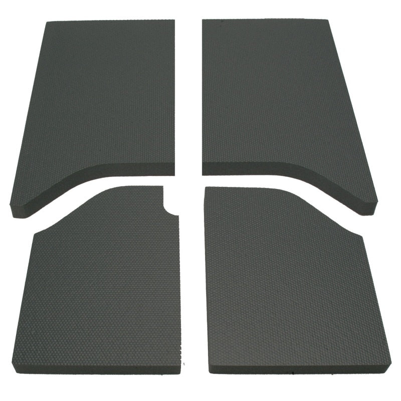 DEI 11-18 Jeep Wrangler JK 2-Door Boom Mat Headliner - 4 Piece - Black DEI