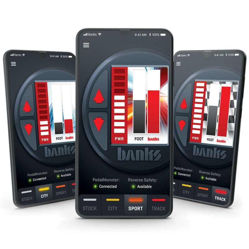 Banks Power Pedal Monster Kit w/iDash 1.8 DataMonster - Molex MX64 - 6 Way - eliteracefab.com