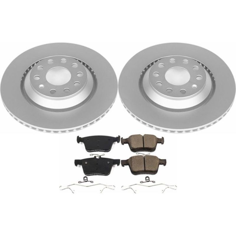 Power Stop 17-18 Audi RS3 Rear Z23 Evolution Sport Coated Brake Kit - eliteracefab.com