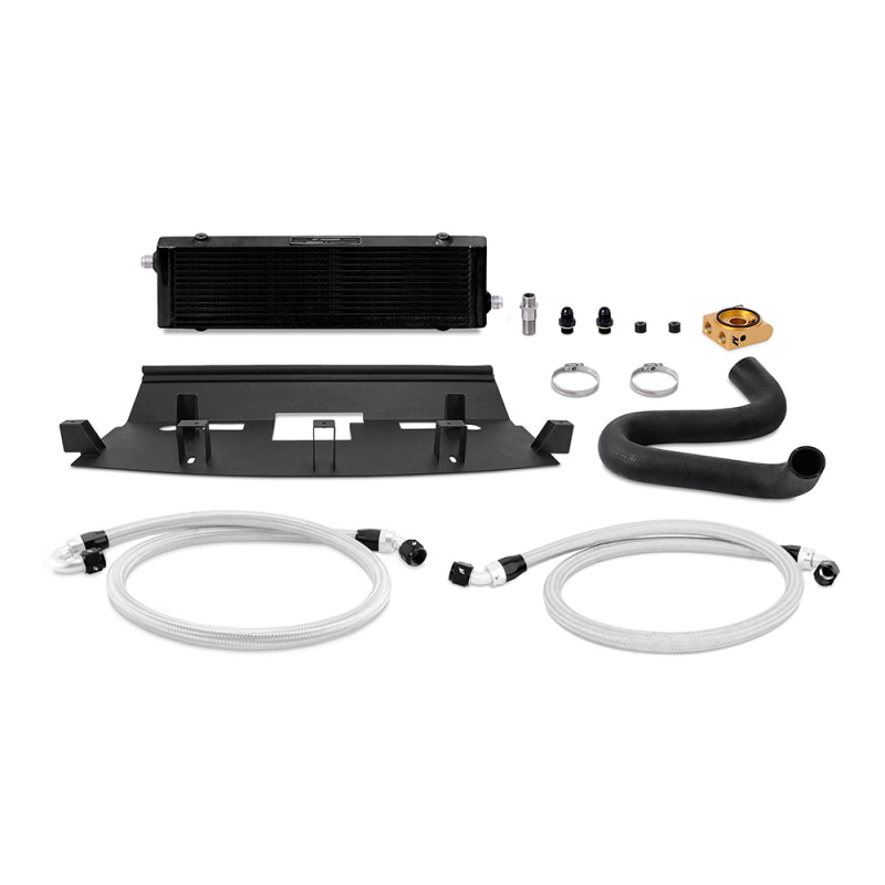 Mishimoto 2018+ Ford Mustang GT Thermostatic Oil Cooler Kit - Black - eliteracefab.com