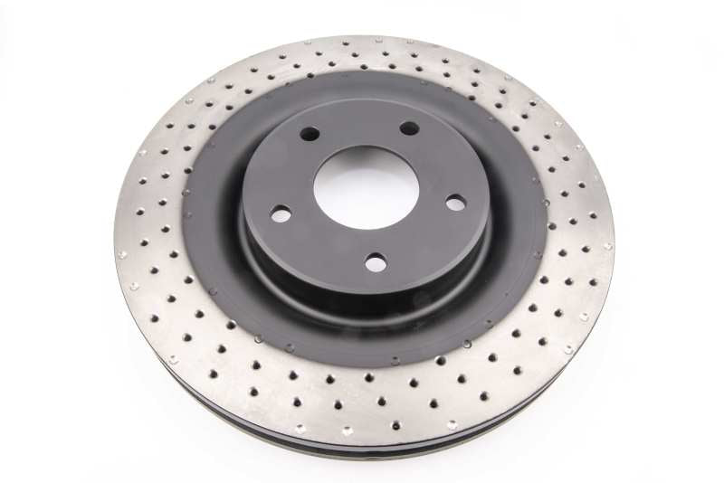 DBA 05-13 Chevrolet Corvette Front 4000 Series Cross Drilled Rotor DBA