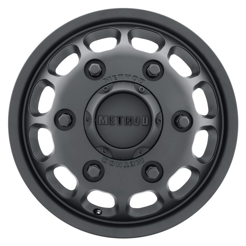 Method MR901 - FRONT 16x6 +110mm Offset 6x180 138.9mm CB Matte Black Wheel - eliteracefab.com