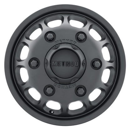 Method MR901 - FRONT 16x6 +110mm Offset 6x180 138.9mm CB Matte Black Wheel - eliteracefab.com