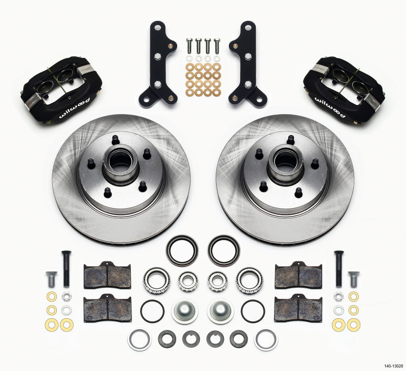 Wilwood Forged Dynalite Front Kit 11.88in 1 PC Rotor&Hub Buick Rivera 1964-65 - eliteracefab.com