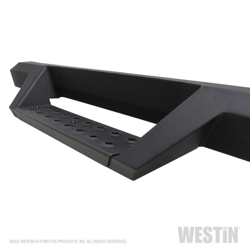 Westin 2020 Jeep Gladiator HDX Drop Nerf Step Bars - Textured Black - eliteracefab.com