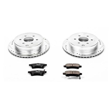 Power Stop 05-18 Nissan Frontier Rear Z23 Evolution Sport Brake Kit - eliteracefab.com