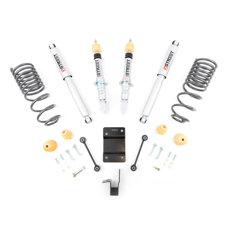 Belltech LOWERING KIT 09-18 Dodge Ram 4WD 1500 Quad/Crew Cabs 2inF / 4inR - eliteracefab.com