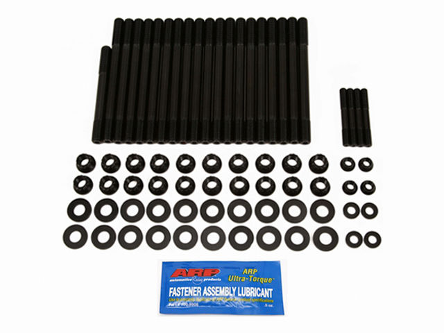 ARP Cylinder Head Stud 12 Point Nuts Chromoly Black Oxide - GM V6 - eliteracefab.com