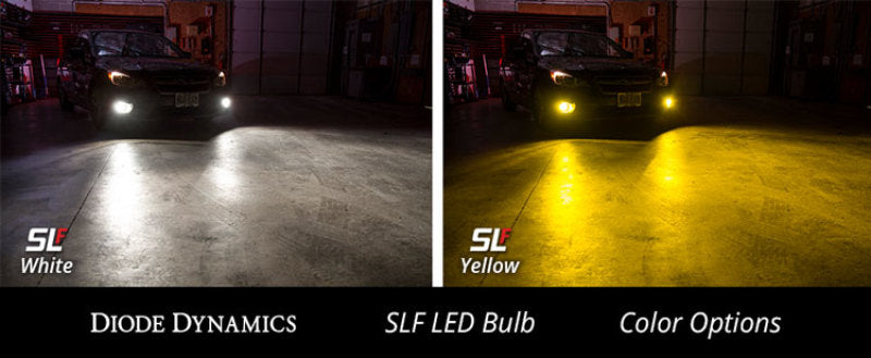 Diode Dynamics H11 SLF LED - Yellow Set of 4