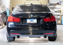 Load image into Gallery viewer, AWE Tuning BMW F3X 335i/435i Touring Edition Axle-Back Exhaust - Chrome Silver Tips (90mm) - eliteracefab.com