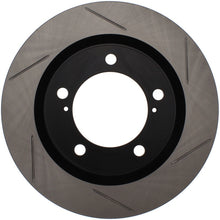 Load image into Gallery viewer, StopTech Power Slot 08-09 Toyota Sequoia / 07-09 Tundra Slotted Left Front Rotor - eliteracefab.com