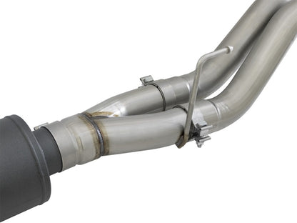 aFe MACH Force-Xp Cat-Back Exhaust w/Dual Hi-Tuck Tips Black 17-18 Ford F-150 Raptor V6-3.5L (tt) aFe