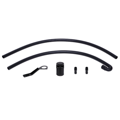 Mishimoto 07-10 BMW N54 Baffled Oil Catch Can Kit - Black (CCV Side) - eliteracefab.com