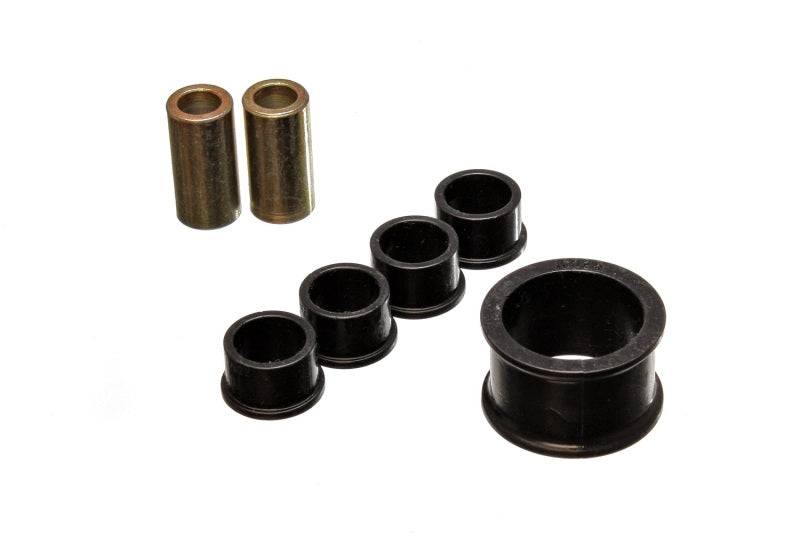 Energy Suspension 02-09 Nissan 350Z / 03-07 Infiniti G35 Coupe Black Rack and Pinion Bushing Set - eliteracefab.com