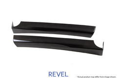 Revel GT Dry Carbon Door Trim (Front Left & Right) Tesla Model 3 - 2 Pieces - eliteracefab.com