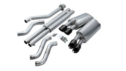Corsa 92-95 Chevrolet Corvette C4 5.7L V8 LT1 Sport Cat-Back Exhaust w/ Twin 3.5in Black Tips CORSA Performance