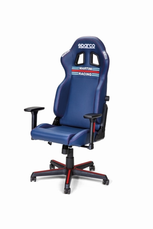 Sparco Office Chair Icon Martini-Racing - eliteracefab.com