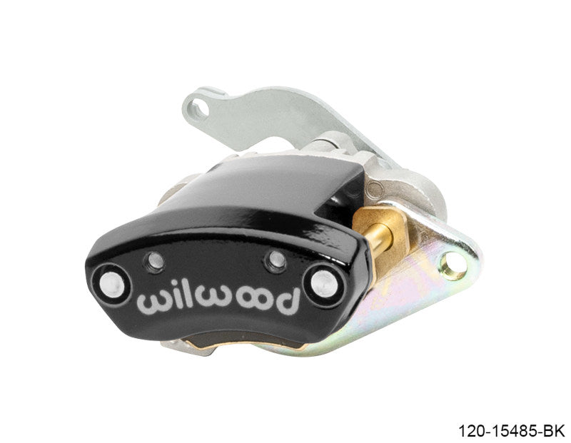 Wilwood Caliper - MC4 Mechanical Left Hand - Black 1.19in Piston 1.10in Rotor - Black - eliteracefab.com